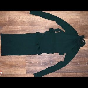 Fashion Nova dress. Hunter Green color